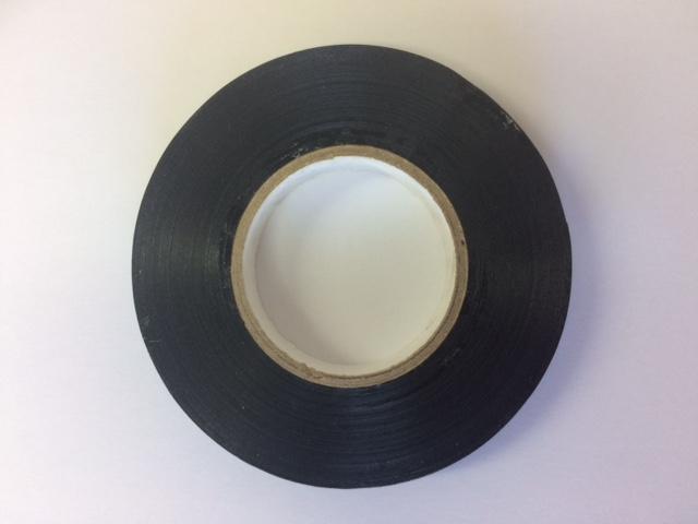 Grip Finishing Tape Black 1/2" x 20 Metre Roll