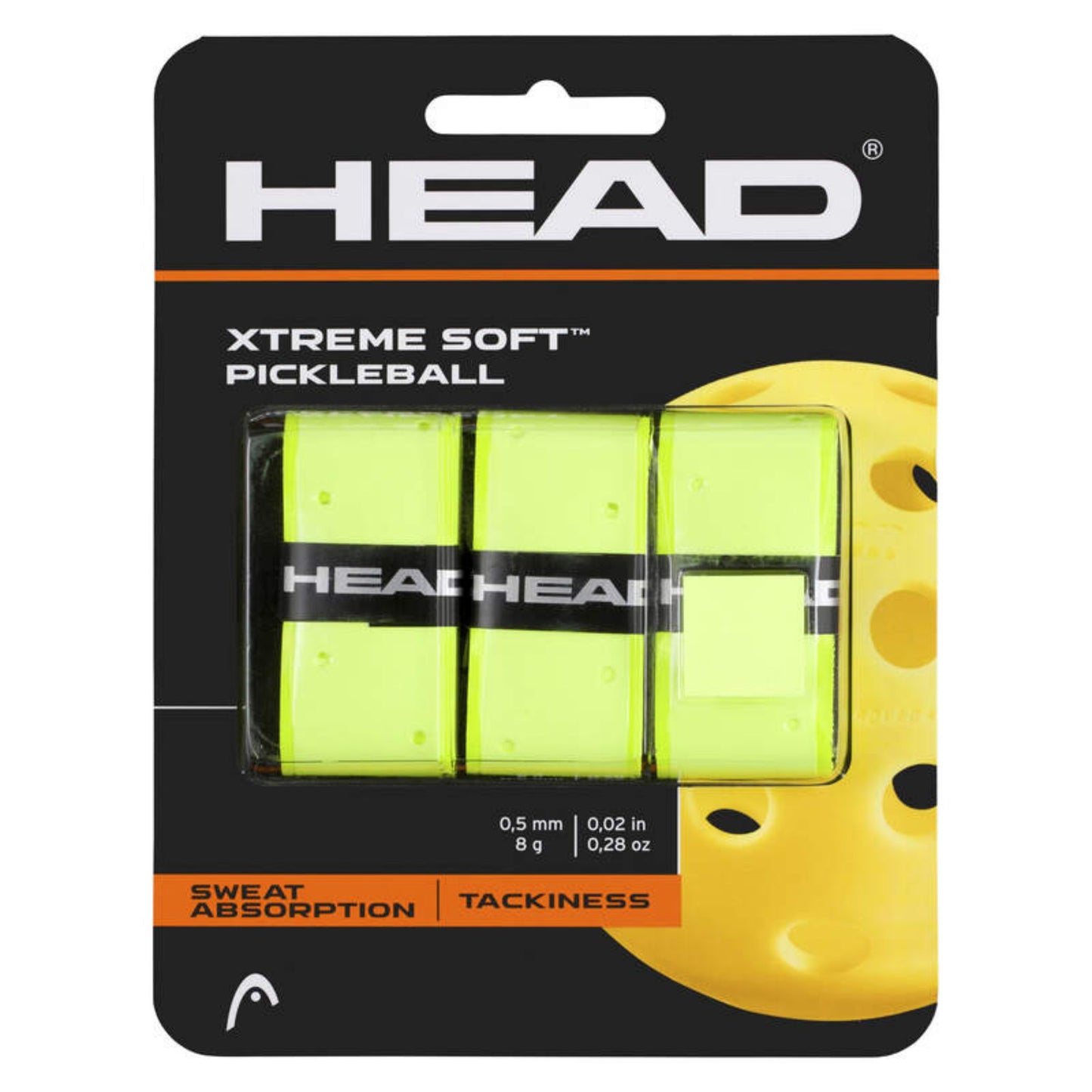 HEAD Xtreme Soft Pickleball Overgrip 3 Pack