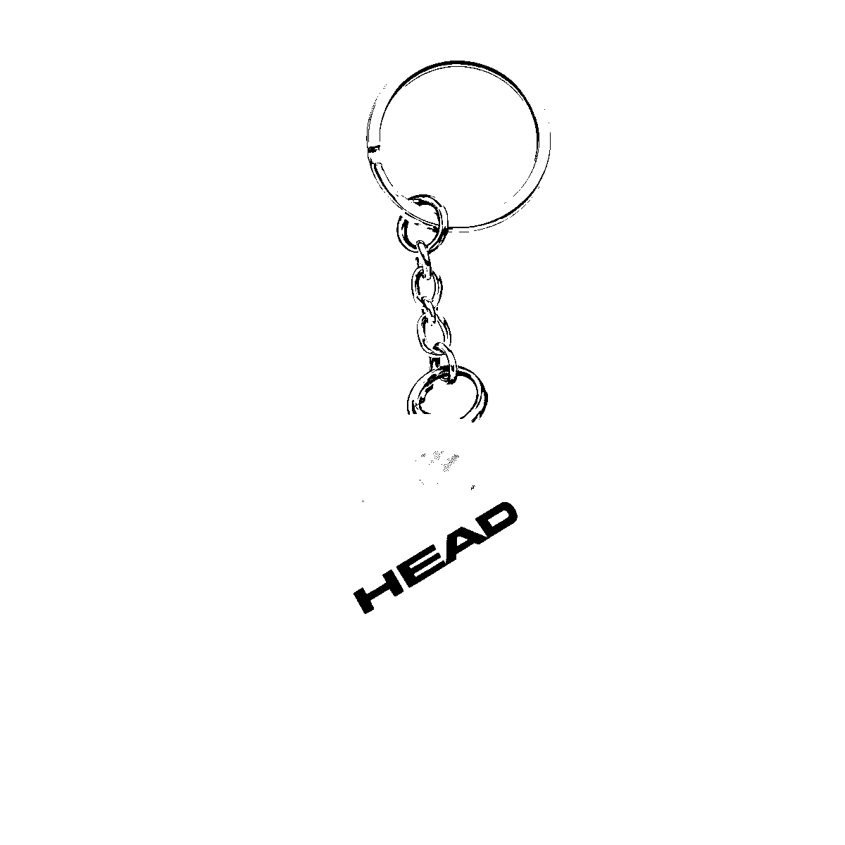 HEAD Pickleball Key Rings