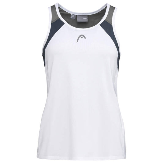 HEAD CLUB 22 Tank Top Women White/Navy