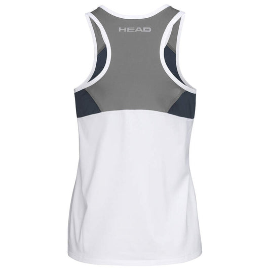 HEAD CLUB 22 Tank Top Women White/Navy