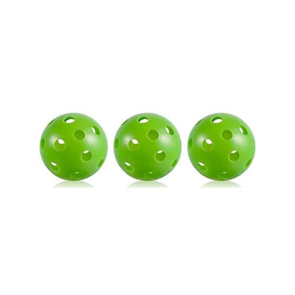 Lightning Outdoor 40 Hole Pickleball Green 100xPack