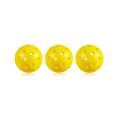 Lightning Indoor 26 Hole Pickleball Yellow 100xPack