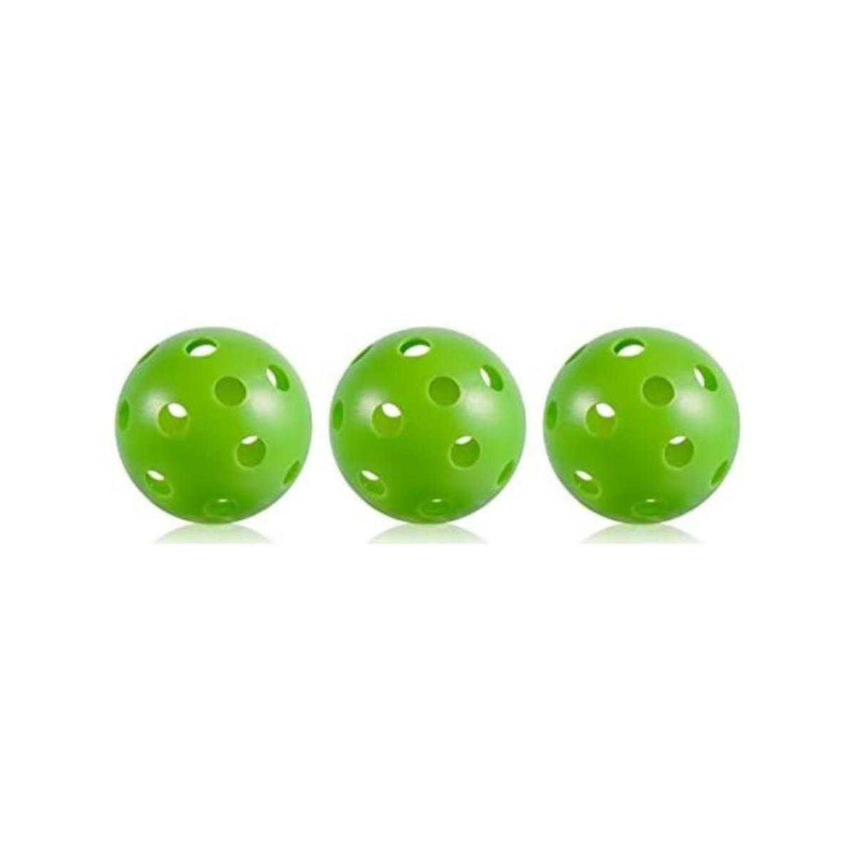 Lightning Outdoor 40 Hole Pickleball Green 100xPack