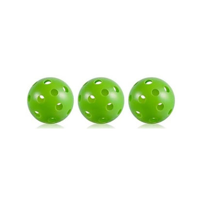 Lightning Outdoor 40 Hole Pickleball Green 100xPack