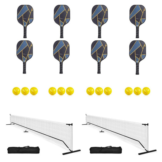 Lightning Pickleball 2 Court 8 Player Kit