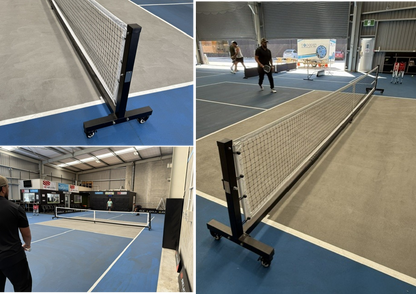 Lightning Pickleball Heavy Duty Net on Wheels
